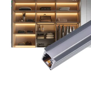 Modern 10MM Motion Sensor LED Light Strip Solder Free Slotted Cabinet Wardrobe Lights Kitchen Closet Bar 12V Dimmable High