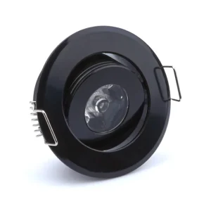 Modern 1W LED Mini Spotlight 4.5cm Bull’s Eye Downlight for Living Room Aluminum Body Recessed Wine Cabinet Light 40/45mm Cutout