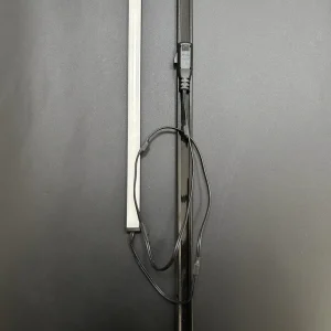 Modern 2-in-1 Linear LED Track Lighting Magnets Secure Installation Copper Construction Dimmable Shelf Light Power