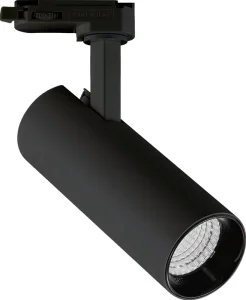 Modern 20W Track Light Focus Adjustable Beam Angle LED Commercial Lighting 2 Wire Indoor Use Aluminum Body CRI 90