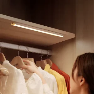Modern 24V Household Cabinet Light Set Easy Installation 3000K-6500K White Shade with Radio Frequency Dimmer Remote Control