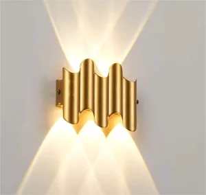 Modern 3W 5W 7W Waterproof Led Wall Lamp Up and Down Wall Light for Garden Yard Outdoor Indoor Decoration Lighting