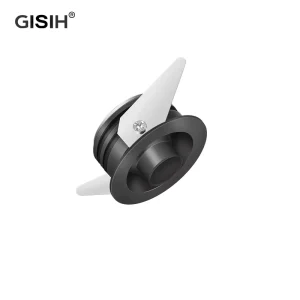Modern 3W High Lumen Rotating Recessed Cabinet Showcase Spotlight Aluminum Body Downlight