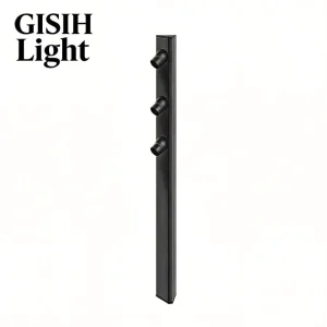Modern 3W LED Vertical Spotlight 3 Heads Standing Light 3000 6000K High CRI Jewelry Showcase Display Cabinet Lighting