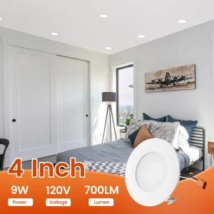 Modern 4 Inch 6 Inch 9W 11W Round Recessed Ceiling Down Light Cob Led Factory for Indoor Use