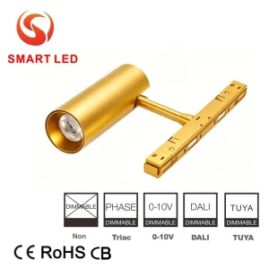 Modern 48V Aluminum Magnetic LED Track Light System Smart Dimmable Rail Lighting Linear Spotlight Grille Lamp for Living Room