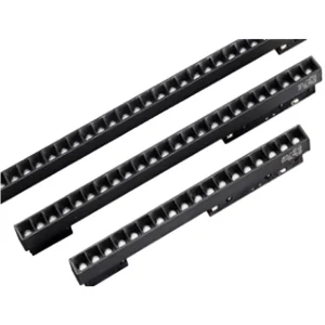 Modern 48V Commercial LED Track Light Dimmable Indoor Linear Ceiling 6 24W 30 Beam Warm White CCT Aluminum Body
