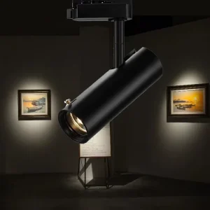 Modern 7W 10W COB LED Dimmable Track Spotlight Adjustable Aluminum Design with Narrow Beam and Anti Glare Art Track Lights