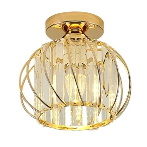 Modern AC Mini LED Chandelier for Bedroom Entryway Balcony Ceiling Lighting