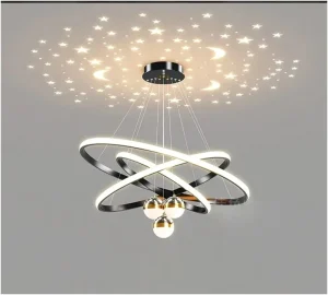 Modern Adjustable LED Ceiling Pendant Light Indoor Chandelier for Living Room Dining Room OEM ODM Manufacturer