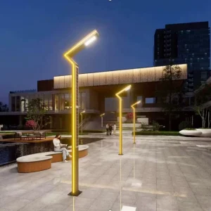 Modern Aluminum Alloy Outdoor LED Landscape Lamp Custom Garden Street Light for Residential Community Plaza Walkway