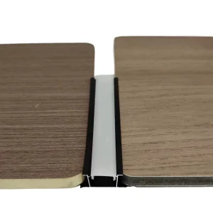 Modern Aluminum Alloy Tile Trim Profile for LED Strip Light and House Decoration Customizable Thickness & Length