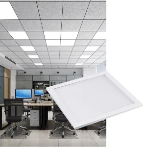 Modern Aluminum Commercial Office Recessed Mounted Lighting 40W Square 60×60 LED Panel Light
