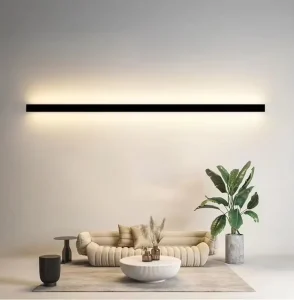 Modern Aluminum Flexible LED Wall Lamps for Living Room Wall Decoration Dimmable