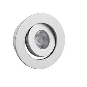 Modern Aluminum LED Cabinet Spotlight Recessed Adjustable 15-45 Beam Angle for Showcase Closet Exhibition Lighting