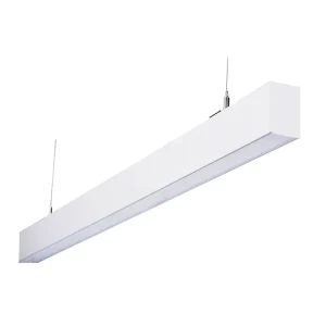 Modern Aluminum LED Linear Light 3000K 4000K 6000K Suspended Ceiling Linear Lamp Ra80 Pendant Lighting Fixture