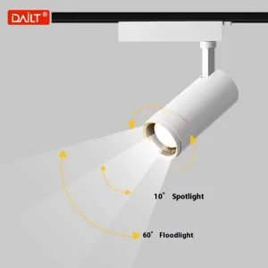 Modern Aluminum LED Track Light Surface Mount Spotlight Adjustable Beam Angle Fill Light Home Improvement Hotel Warranty
