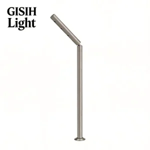 Modern Aluminum LED Vertical Spotlight Jewelry Showcase High Brightness 120 Beam Angle 3000-6000K Color Temp Standing Spot