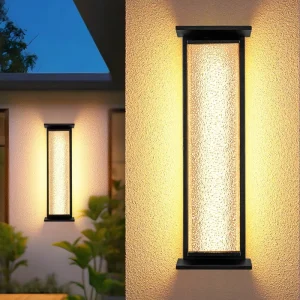 Modern Aluminum Porch 10W LED Wall Light IP54 Waterproof Outdoor Sconce for Garden Front Door and Entrance Hallway