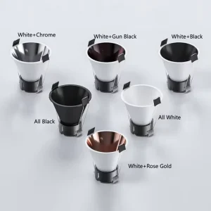 Modern Aluminum Very Narrow Frame Spotlight New Downlight Embedded Deep Cup Anti-Glare Living Room Hill Full Spectrum 75 Holes