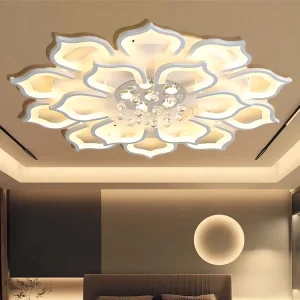 Modern Aluminum White LED Ceiling Lamp for Living Room Bedroom Smart Home Lighting Ceiling Light