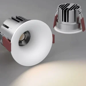 Modern Anti Glare LED Downlight Project High CRI97 7w-20w Aluminum Dimmable Premium Recessed LED Spotlight