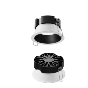 Modern Architectural Anti Glare Downlight High Efficiency COB LED Recessed Spotlight for Living Room Premium Indoor Lighting