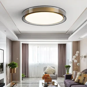 Modern Art Deco Ceiling Light Round LED Acrylic Lamp for Bedroom Aisle Balcony
