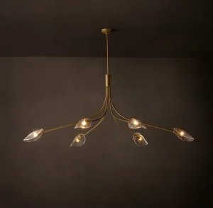 Modern Art Design Customized Pendant Light Modern Vintage Iron Chandeliers for Dining Room Villa Bar Hotel High End Metal Light