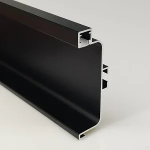 Modern C-Frame Cabinet Wardrobe Handle W26*H75mm Aluminum Alloy LED Light Handle with T5 Temper Anodized Surface