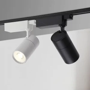 Modern COB 15W 24W Black White LED Track Lights 3-Year Warranty Home Office Aluminum Movable Spot Light Ra90 Dali Dimmable
