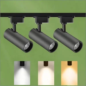 Modern COB LED Aluminum Lamp Body Track Light AC 110/220V 3000K/4000K/6500K 85Ra for Mall Office Commercial Lighting