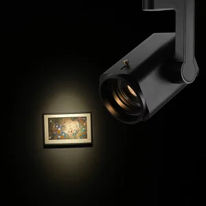 Modern COB LED Anti-Glare Dimmable Spot Zoomable Track Light CRI95 12-50 Beam Angle for Indoor Exhibition Lighting