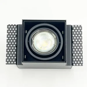 Modern COB Recessed LED Lighting Indoor Iron Body LED Grille Downlight for Living Room Elegant Indoor LED Lighting