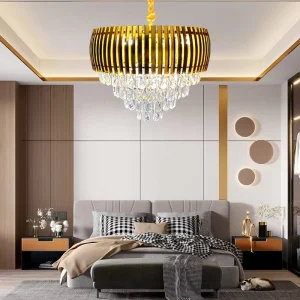 Modern Chandelier Crystal Pendant Lights Indoor Hanging Light Lamps Home Decor Luxury Large Pendant Light