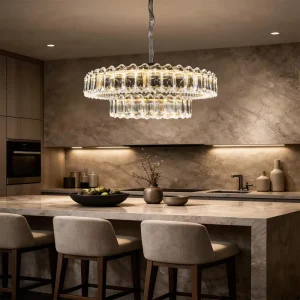 Modern Chandelier Pendant for Dining Room Ceiling Light Crystal Chandelier Lighting Dining Table Chandelier