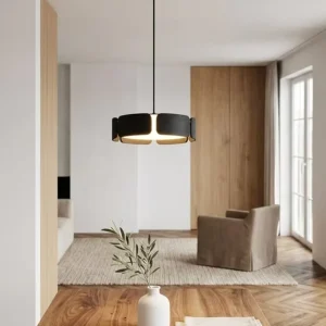 Modern Chandeliers Pendant Lights LED Dining Room Living Room White Black Adjustable Height Simple Design Eye Caring 2 Year