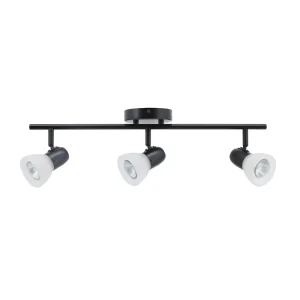 Modern Commercial Adjustable Black GU10 LED Spot Light Track Lighting Fixture for Shopping Mall Villa Apartment