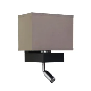 Modern Contemporary Bedside Hotel Lighting for Guest Room Integrated LEDs Reading Hotel Lighting Fixtures