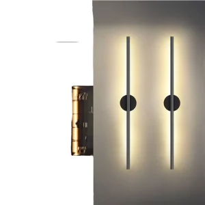 Modern Creative LED Strip Wall Aluminum for Interior Decoration Corridor Staircase Wall Mounted Bedside Lighting for Living Room