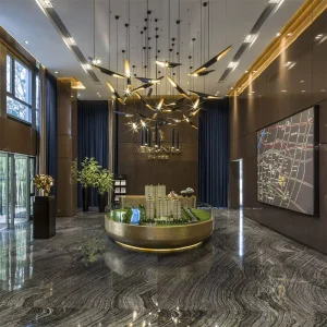 Modern Creative Metal Chandelier High Quality Rustic Black Adjustable Height Long LED Pendant Light for Home Hotel Lobby Villa