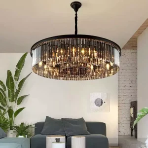 Modern Crystal Chandelier Pendant Ceiling Lamp