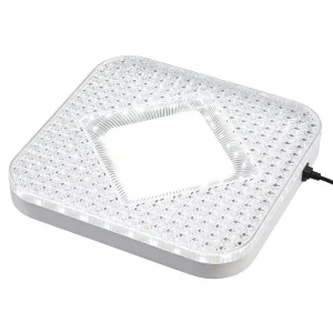 Modern Crystal White LED Ceiling Lamps Simple Design Acrylic Cover Switch Control Hotel Bedrooms Corridors Ceiling Lights