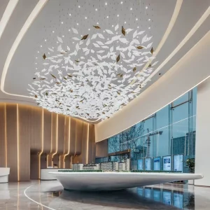 Modern Customized Chandelier Hotel Lobby Clubhouse Banquet Hall Lighting Mall Restaurant Non-standard Lighting Fixtures