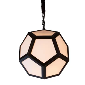 Modern Decorative Hanging Acrylic Polygon Lampshade Chandelier Pendant Light