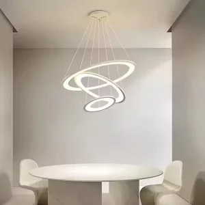Modern Decorative LED Ceiling Lights for Home Bedroom Living Room Aluminum Fixture Lamps Suspended Indoor