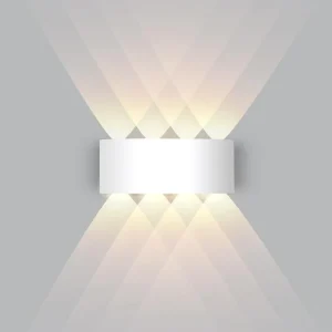 Modern Decorative Wall Lamps Exterior Interior up and Down Bedroom Living Room Indoor for Home
