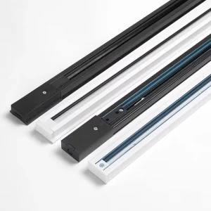 Modern Design 1.15m 2m Aluminum Rail Connector Slide Universal Indoor LED Track Strip Spotlight for Clothing Stores
