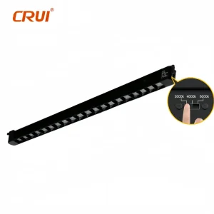 Modern Design 10W 20W 30W 40W 60W Track Light Adjustable 3000K 6000K Track Lighting System for Living Room