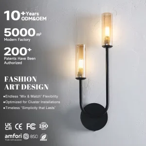 Modern Design Bedroom Bedside Living Room Hallway Restaurant Decoration LED Wall Lamp